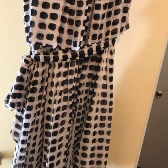 Kate Spade Island Stamp Chiffon Dress - Picture 8 of 12
